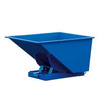 Tipcontainer Std 900 liter 2000 kg CE-m&aelig;rket i bl&aring;