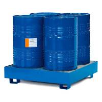 Spildbakke til 4 st&aring;ende t&oslash;nder med 380 liters opsamlingsvolumen