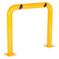 Afsk&aelig;rmningsstolpe i st&aring;l til afsp&aelig;rring af arbejdsomr&aring;der