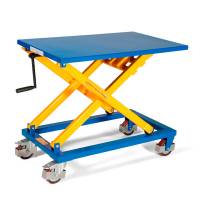Mobilt løftebord LBM manuelt 95x60 cm - kapacitet 300 kg