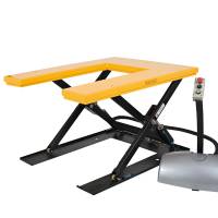 Station&aelig;r l&oslash;ftebord SLU 142x114 cm - kapacitet 1000 kg 