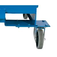 Distancebeslag til hjul p&aring; tipcontainer, s&aelig;lges i s&aelig;t &aacute; 4 stk.