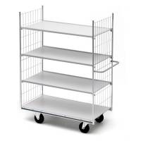 Hyldevogn med 4 hylder 1690x650x1390mm