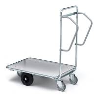 Plateau ladvogn 1110x520x1130mm forkromet