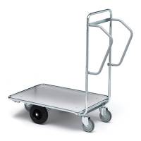 Plateau ladvogn 1110x620x1130mm forkromet