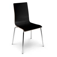Cafestol VII standard med krom stel og sort laminat