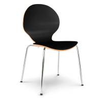 Cafestol VI standard med krom stel og sort laminat