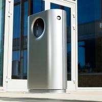 Consis affaldsbeholder til udendørs brug 100 liter metal