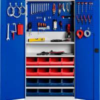 Værktøjsskab SMV kombination nr 4 1990x1000x435mm