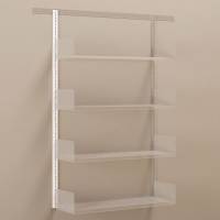 V&aelig;gskinne til v&aelig;greol i st&aring;l 1500mm hvid