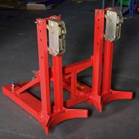 Mekanisk t&oslash;ndegriber til l&oslash;ft og transport af 2 t&oslash;nder, r&oslash;d