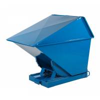 Tipcontainer High 750 liter 2000 kg CE-m&aelig;rket i bl&aring;