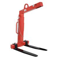 Pallegaffel til kranl&oslash;ft af paller, kapacitet 3000 kg 