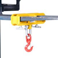 L&oslash;fteblok eller gaffelkrog til truck, kapacitet p&aring; 1000 kg