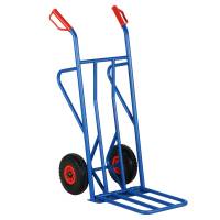 Sækkevogn med to robuste bæreplader - kapacitet 250 kg 