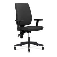 Taktik kontorstol med armlæn mørkegrå