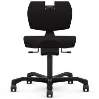 Kontorstol EVO aktiv ergonomisk arbejdsstol, Sort