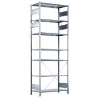 Boltless startsektion lagerreol krydsryg 3000x1000x600mm 150kg