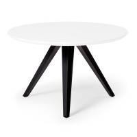 Amsterdam loungebord Ø80cm højde 50cm hvid