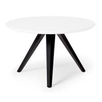 Amsterdam loungebord &Oslash;80cm h&oslash;jde 50cm hvid