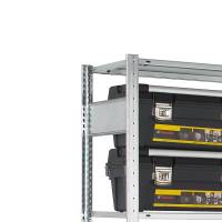 Tv&aelig;rplade til Boltless lagerreol dybde 600mm galvaniseret