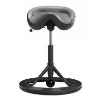 BackApp Smart Elmosoft læder med sort understel