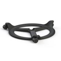 BackApp hjulunderstel til sadelstol sort