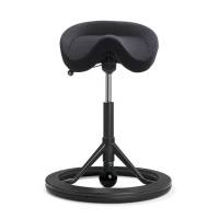 BackApp 2.0 Smart Nordic Wool med sort uld, sort stel, sort kugle