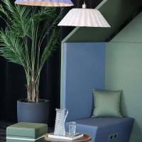 Naturtro kunstig plante Areca Palme 210 cm høj