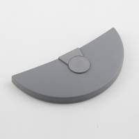 Halfpipe endeafslutning til kabelbakke alugr&aring;