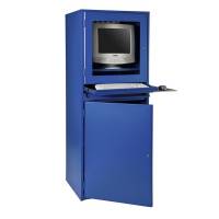 Computerskab helsvejst PC-skab 1733x642x545mm blå