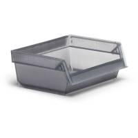 Lagerkasse 2076 96x105x45mm transparent gr&aring;