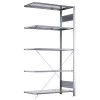 Boltless f&oslash;lgesektion lagerreol krydsryg 2000x750x300mm 150kg