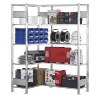 Boltless hj&oslash;rnereol hyldebj&aelig;lker 2000x1000x500mm 150kg