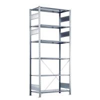 Boltless startsektion lagerreol krydsryg 2500x750x400mm 150kg