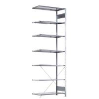 Boltless f&oslash;lgesektion lagerreol rygkryds 3000x1000x800 250 kg