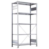 Boltless startsektion lagerreol krydsryg 2000x750x800mm 250kg