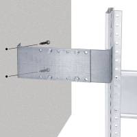 Distancebeslag SBS til v&aelig;g til Boltless reol 175-325mm
