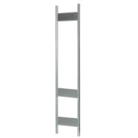 Stigegavl &aring;ben til reol 2500x400mm galvaniseret