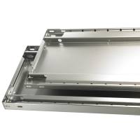 Boltless hylde til fritst&aring;ende lagerreol 1000x800mm 150 kg