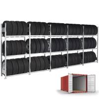Dækreol til 40-fods container 2000x400x11752mm