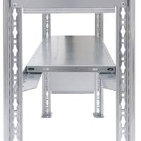 Hyldebj&aelig;lke L-formet til Boltless lagerreol 750mm 150 kg