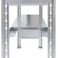 Hyldebj&aelig;lke L-formet til Boltless lagerreol 1300mm 150 kg
