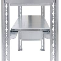 Hyldebj&aelig;lke L-formet til Boltless lagerreol 1300mm 150 kg