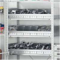 Skilleplade til Boltless reol sm&aring;tingsopdeling 300mm