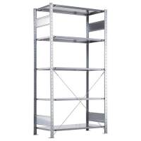 Boltless startsektion lagerreol krydsryg 2000x750x300mm 250kg