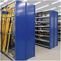 Mellemgavl til Boltless reol h&oslash;jde 1050mm dybde 400mm RAL 5010