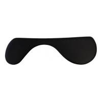 Office underarmst&oslash;tte Perfect form i sort kunstskind