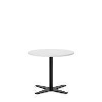 Amy cafebord &Oslash;65cm h&oslash;jde 56,5cm hvid med sort stel