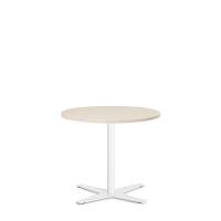Amy cafebord &Oslash;65cm h&oslash;jde 56,5cm birk med hvid stel